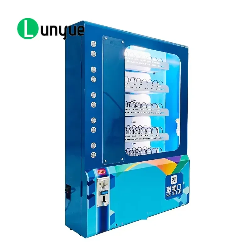 Outdoor 24 Hour Self Service Food Beverage Vending Machine Cash Card Payment Factory Direct For Street Park Commercial Use