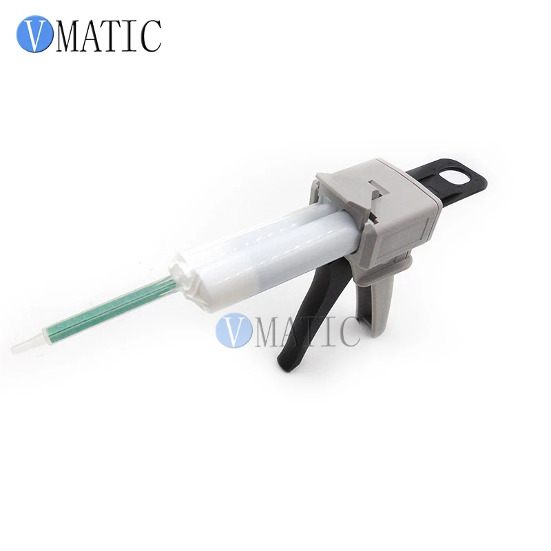 

Free Shipping 50ml/cc Epoxy & Adhesive Cartridges (1:1 & 2:1 Ratios) Glue Dispensing Caulking AB Mixing Gun