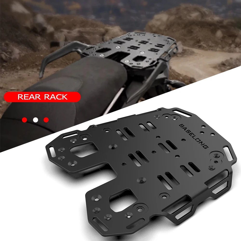 

Motorcycle For 1290 Super Adventure R/S Rear Enlargement Rack Carrier Luggage Bracket Rails Tail Rack ADV R 2021-2022-2023-2024