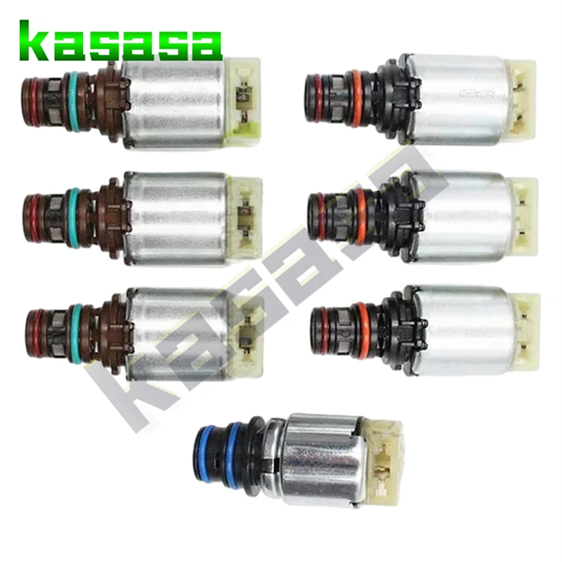 

6R80 7PCS Transmission Valve Body Solenoids Kit Fit for Ford Explorer Ranger Mustang Territory Transit Everest F-150 2011-2017