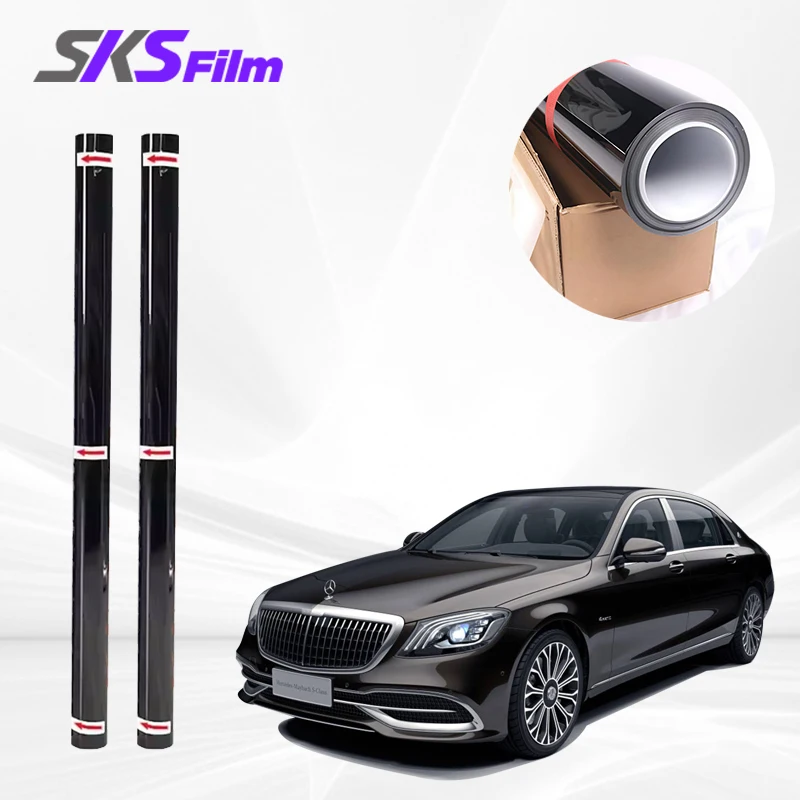 超光沢PPF TPUブラックフィルム、車体用、傷防止、即納