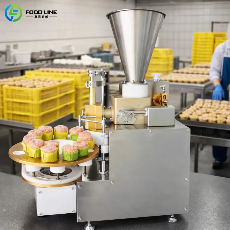 Customized Commercial Automatic Dumpling Making Machine Large Output Dumpling Maker for Canteen Factory