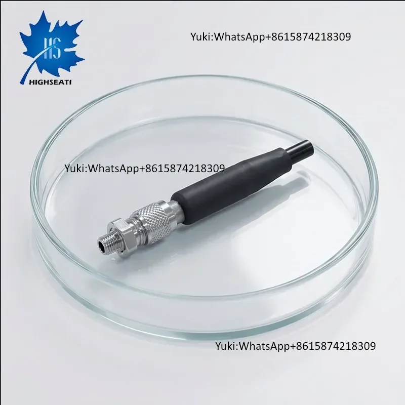 Ultra-Miniature 6 Pin Male Bulkhead Connector for High Pressure Underwater