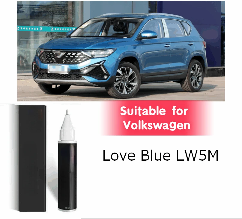 

Suitable for FAW Volkswagen paint fixer touch-up pen blue LT5U LB5M LB5K A5J LD5J B5C LA4X Love Blue LW5M Repair car Green