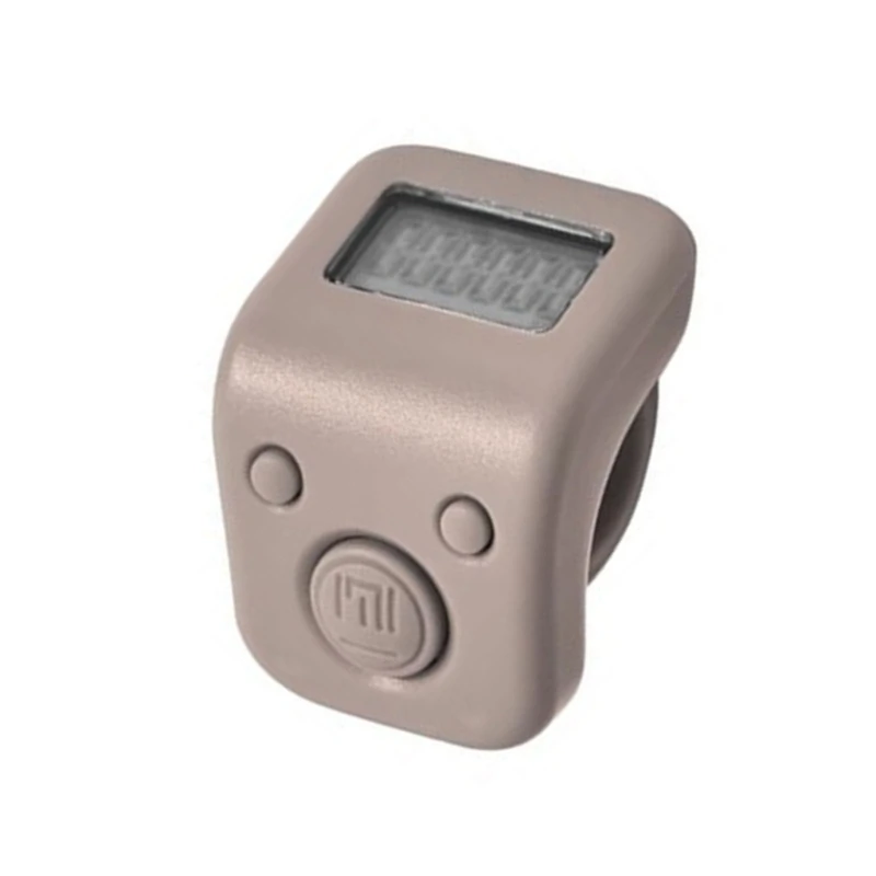 Cyfrowy licznik LCD Ręczne 6-cyfrowe dłonie Golfowe liczenie palców Clickers Dropship