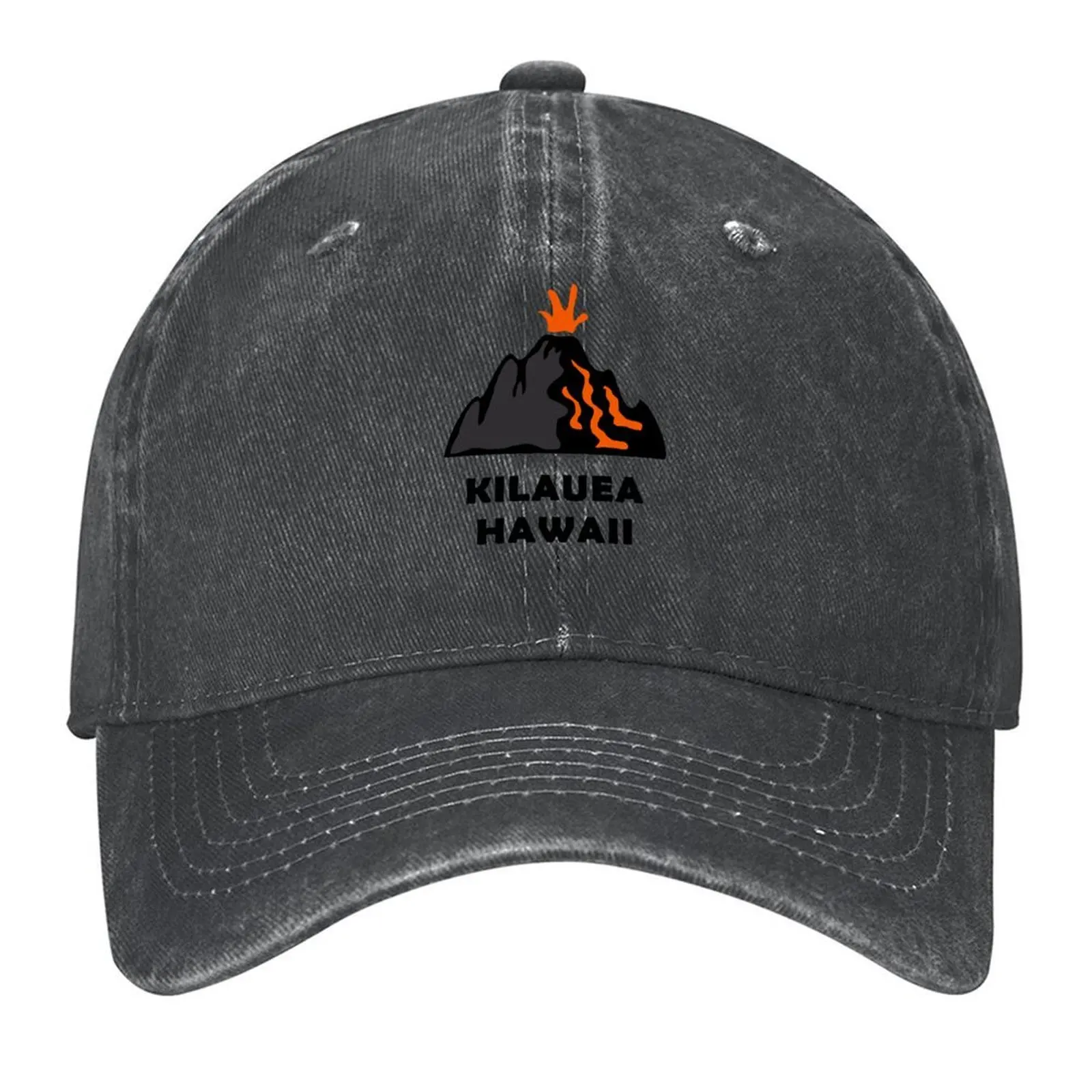 

Hawaii Kilauea Volcanoes National Park Volcano Baseball Cap Rugby Golf custom Hat Mens Women's