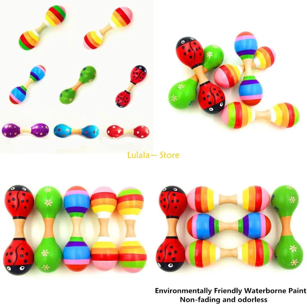 Y4QA Bambini per Giocare Giocattolo Doppio per Testa Martello da Sabbia Gioco da Tavolo Multifunzionale Portatile Strumento Baby