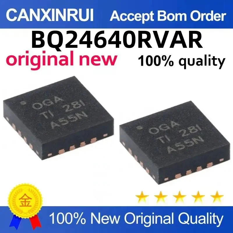 BQ24640RVAR BQ24640 Silk screen OGA QFN16 power management IC is newly imported