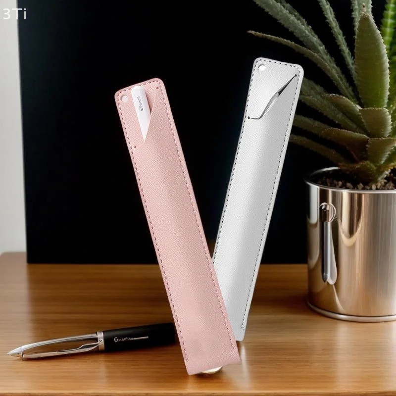 หนัง Pu ปากกากระเป๋าหัวเข็มขัดโน้ตบุ๊คแฟชั่นปากกาสําหรับสํานักงานการประชุมพกพาสํานักงานเครื่องเขียนนักเรียน
