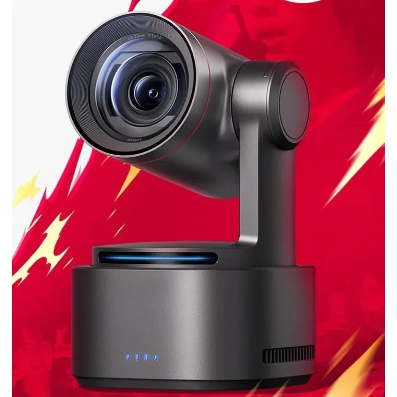 4K ultra-clear AI three-axis gimbal mobile phone wireless connection outdoor camera