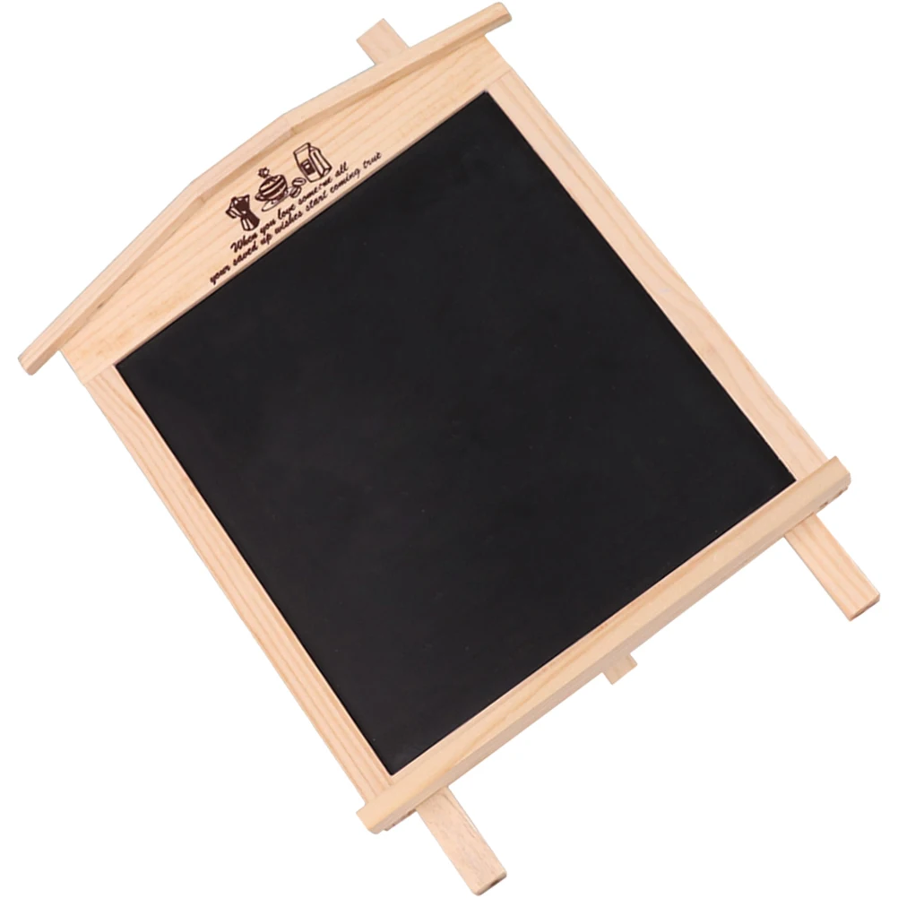 

Magnetic Little House Chalkboard Desktop Erasable Wedding Household Sign Multi Function Supply Child Reusable Decorative
