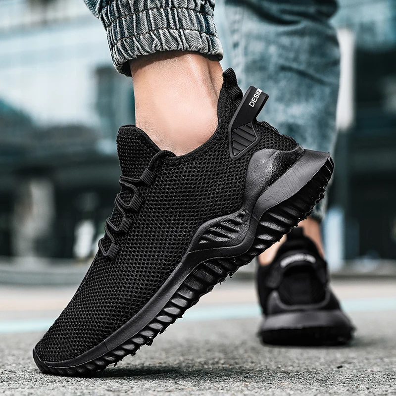 

Summer 2026 Men Platform Sneakers Light Comfortable Sports Mesh Running White Casual Tennis Shoes Big Size Zapatillas Hombre