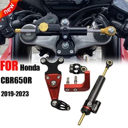 Motorcycle Adjustable Steering Damper Stabilizer For HONDA CBR650R 2019-2023 CBR 650R CBR 650 R Shock Absorber Mounting Bracket