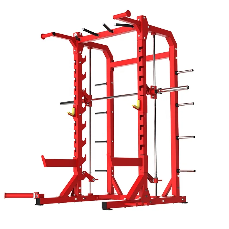 

Steel Cable Crossover Fitness Machine Progressive Adjustable Frame Squat Smith Strength Training Leg Press Hack Squat Machine