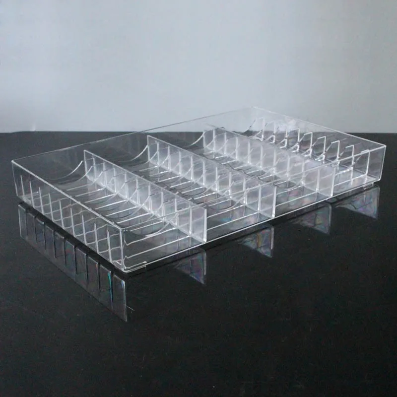 ใหม่ 40 กริด Make Up Organizer อะคริลิคเครื่องสําอางค์แต่งหน้าสร้อยข้อมือขนาดใหญ่กล่องแป้งชั้นวางเครื่องประดับ