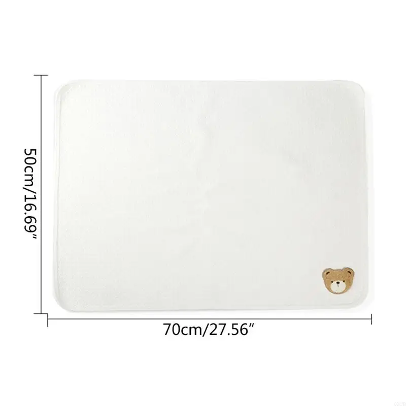 QX2D lindo cartoon pañal cambiante colchón algodón algodón impermeable algodón algodón