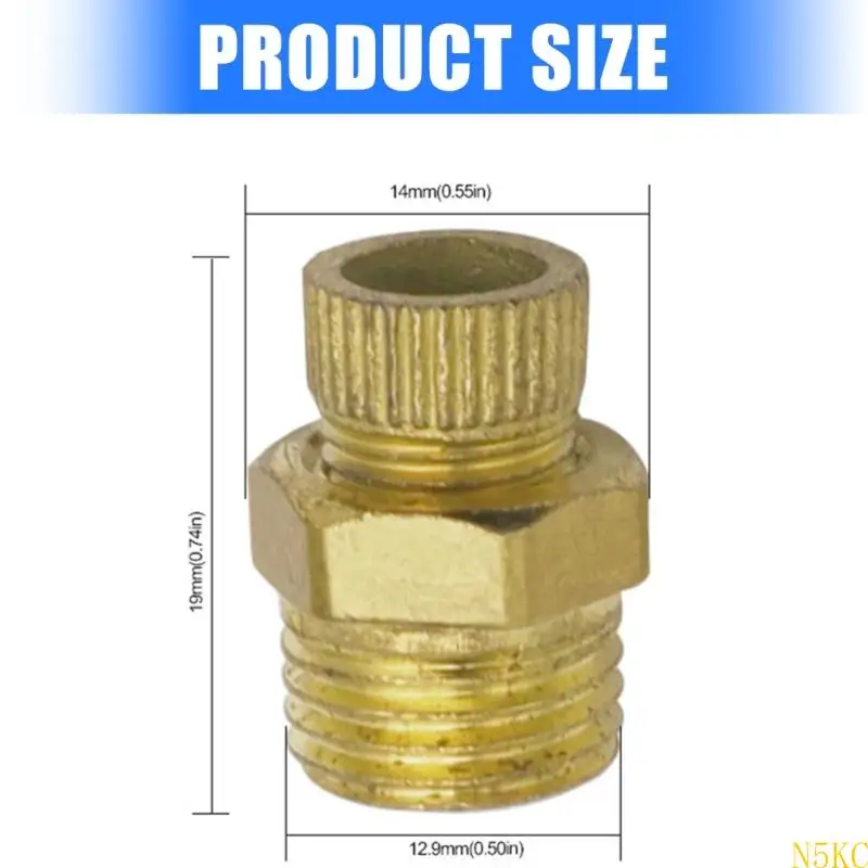 N5KC Easy Installion Drain Valves Extends Air Compressor Lifespans Daily Use