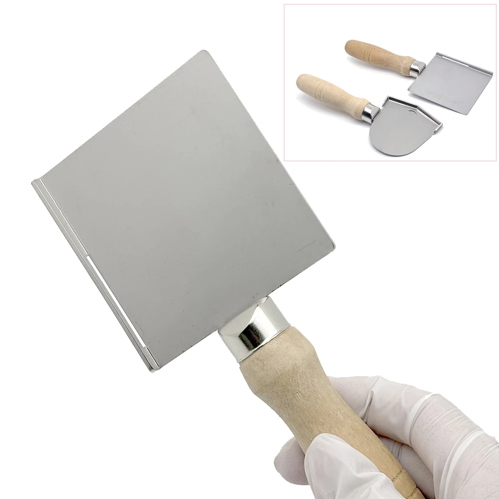 Dental Lab Wax Spade Shovel Oral Full Denture Processing Wax Dentist Hot Wax Board Dentist Technician Shovel Hot Wax Shovel Tool