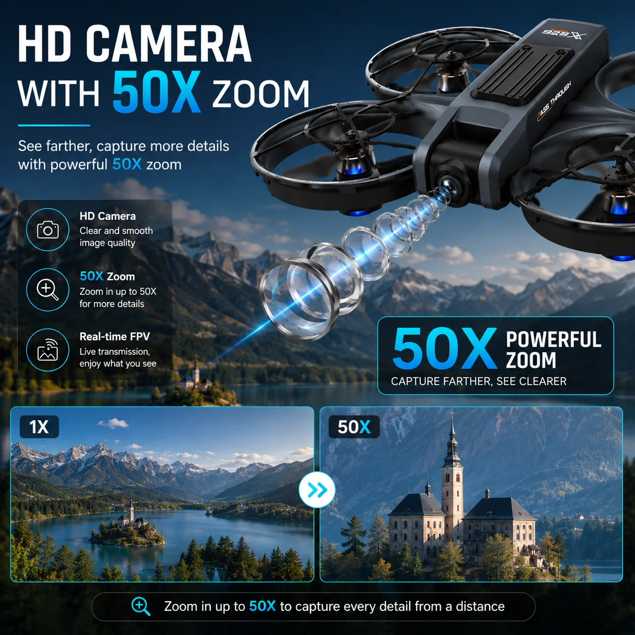 (NEW)X226 Toy Remote Control F - огляд і ціна Drone Rc X226