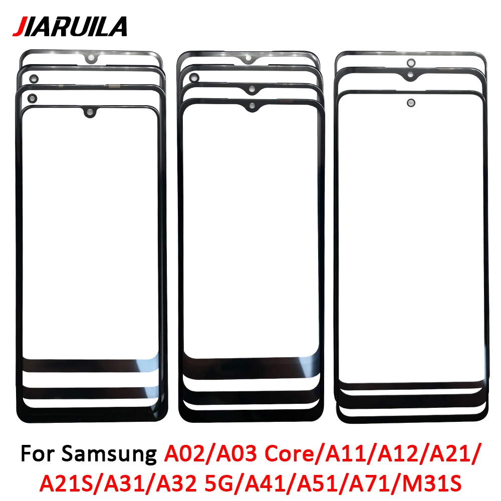 Front Glass OCA For Samsung A02 A03 A01 Core A11 A12 A21 A21S A31 A41 A51 A71 Touch Screen LCD Display Out Panel Cover Repair image 5