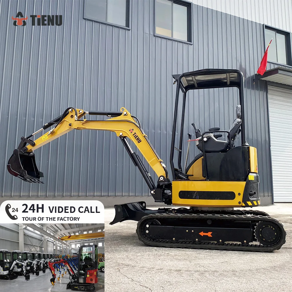 

Agricultural household excavator 2 ton 1.8 ton Fast Delivery hydraulic crawler mini excavator customizable