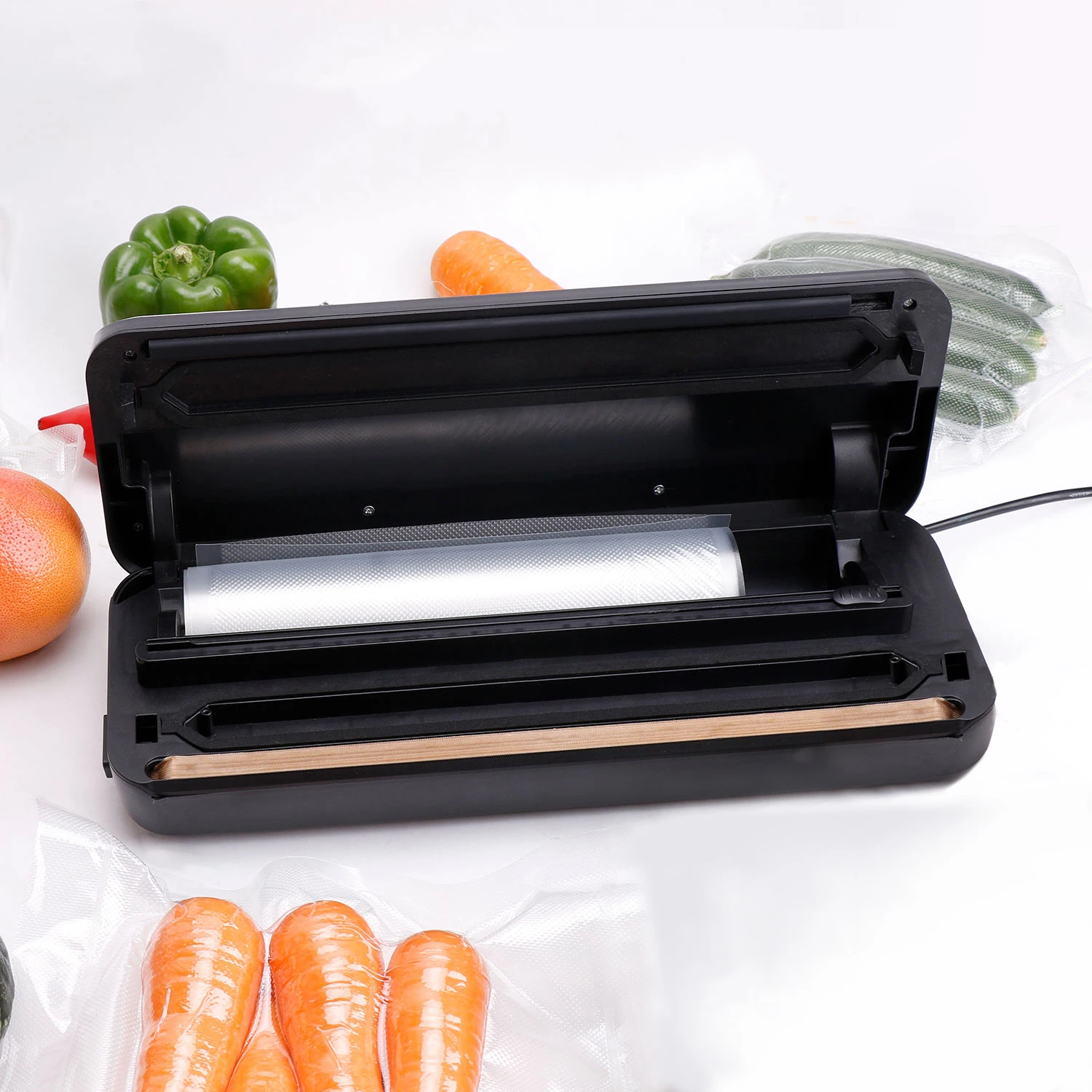 Wholesale Price Kitchen Vacuum Sealer Machine Canister Function Food Saver Vacuum Sealer