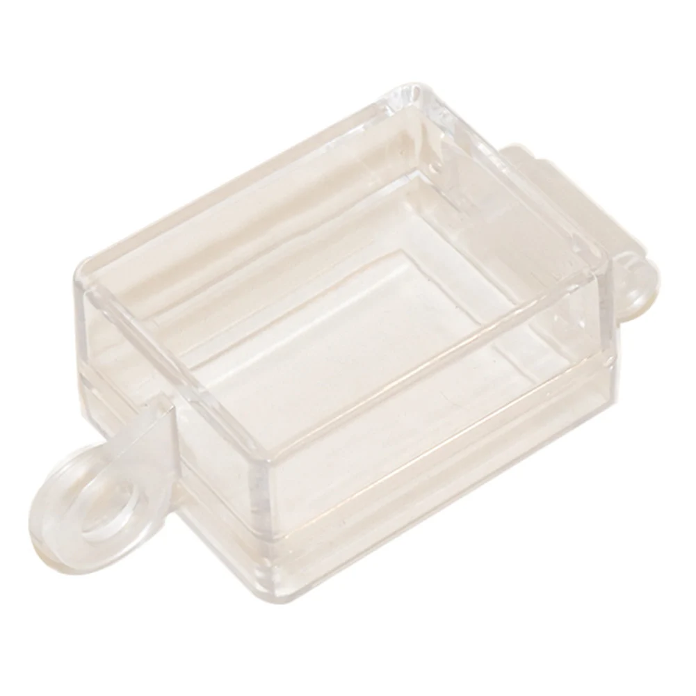 10PCS Dustproof Transparent Push Button Cover for KCD4 Marine Switches 38.5mm x 29.5mm x 18mm Waterproof Plastic Cap