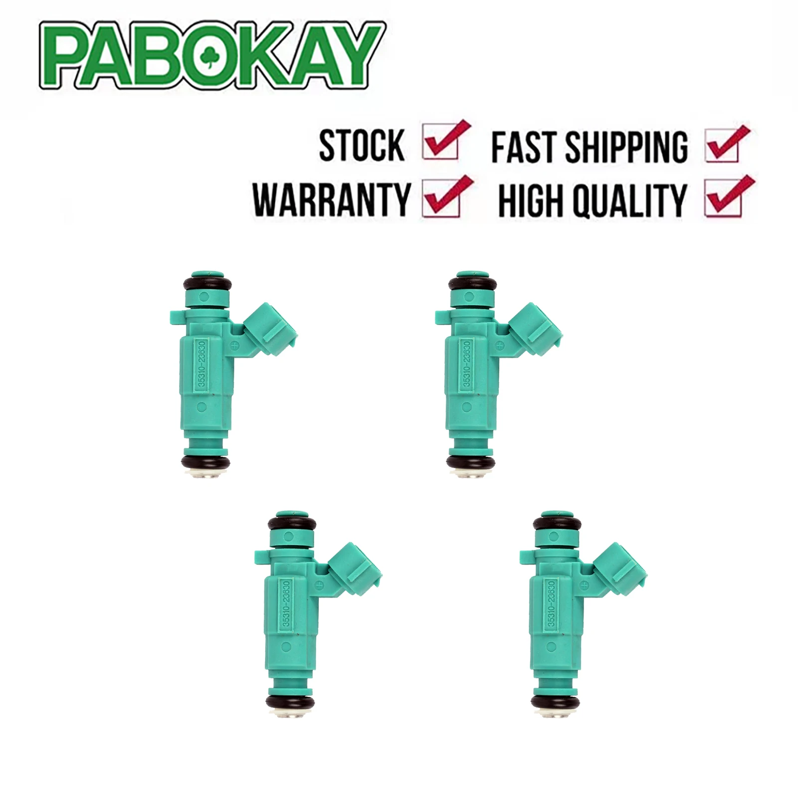 4 pieces x FUEL INJECTOR For Hyundai Kia 3531023630 9260930025 35310-23630