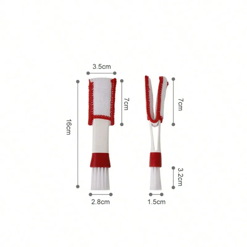 Wielofunkcyjna szczotka do kurzu Narzędzie do czyszczenia wylotu klimatyzacji samochodowej Akcesoria samochodowe Wielofunkcyjna szczotka do