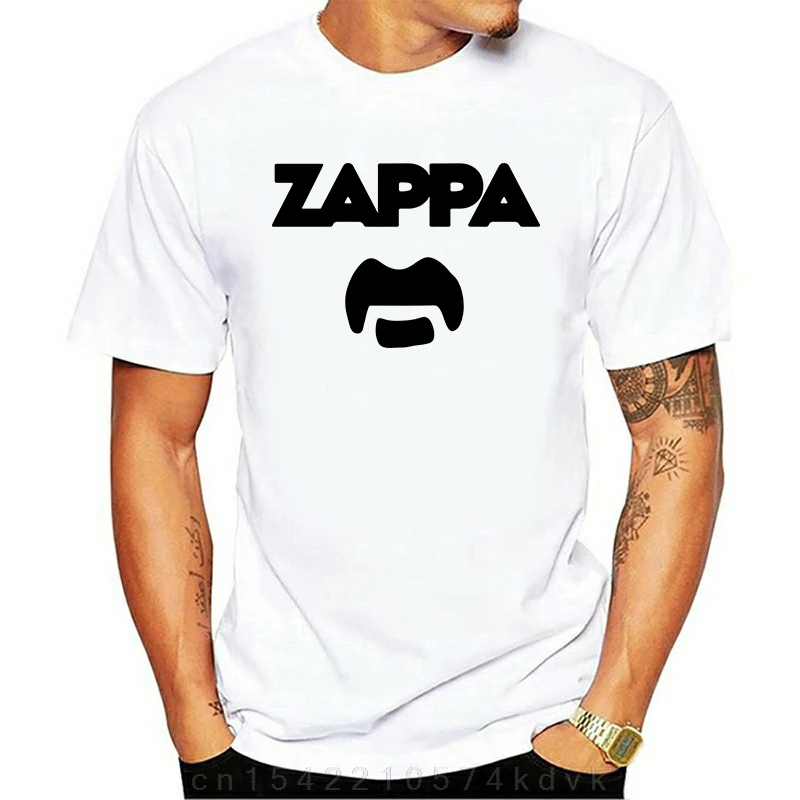 Fashion Eccentric Rock Icon Frank Zappa Funny Print T-shirts Men Casual Short Sleeve T Shirts Top Tees Tshirts