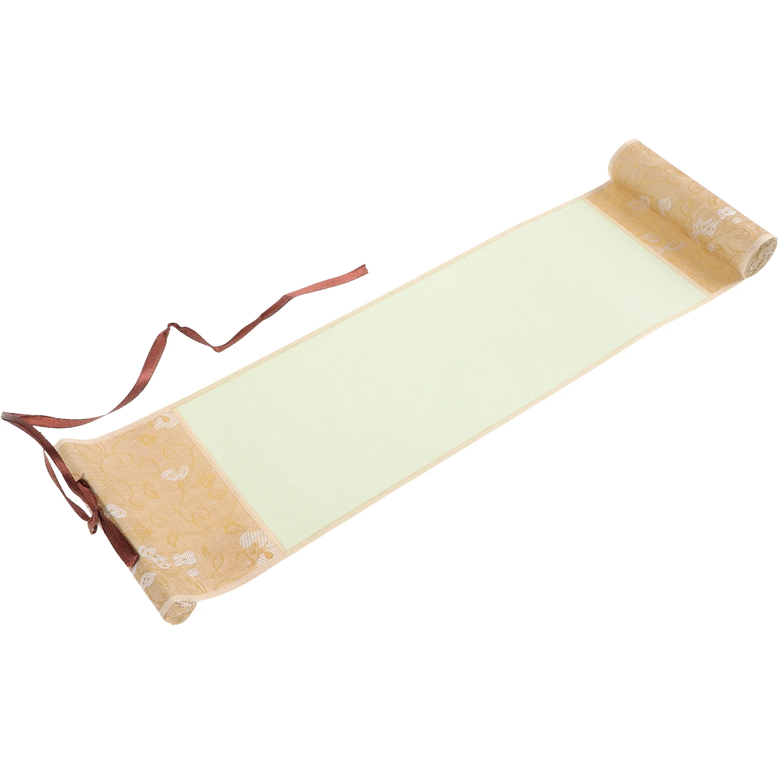 

Zen Calligraphy Scroll Blank Xuan Paper Reusable Small Hanging Painting Accessory Ideal for Home Office