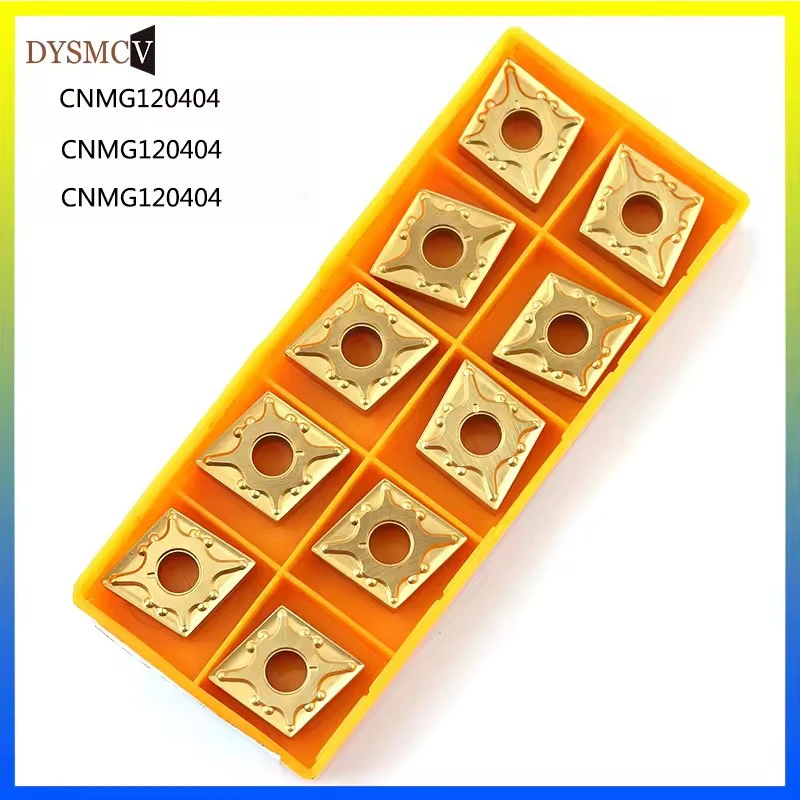 

10 шт. CNMG120404 MA DY6020 DY735 DY15TF внешние токарные инструменты твердосплавные вставки режущий инструмент инструменты с ЧПУ токарный станок режущие инструменты