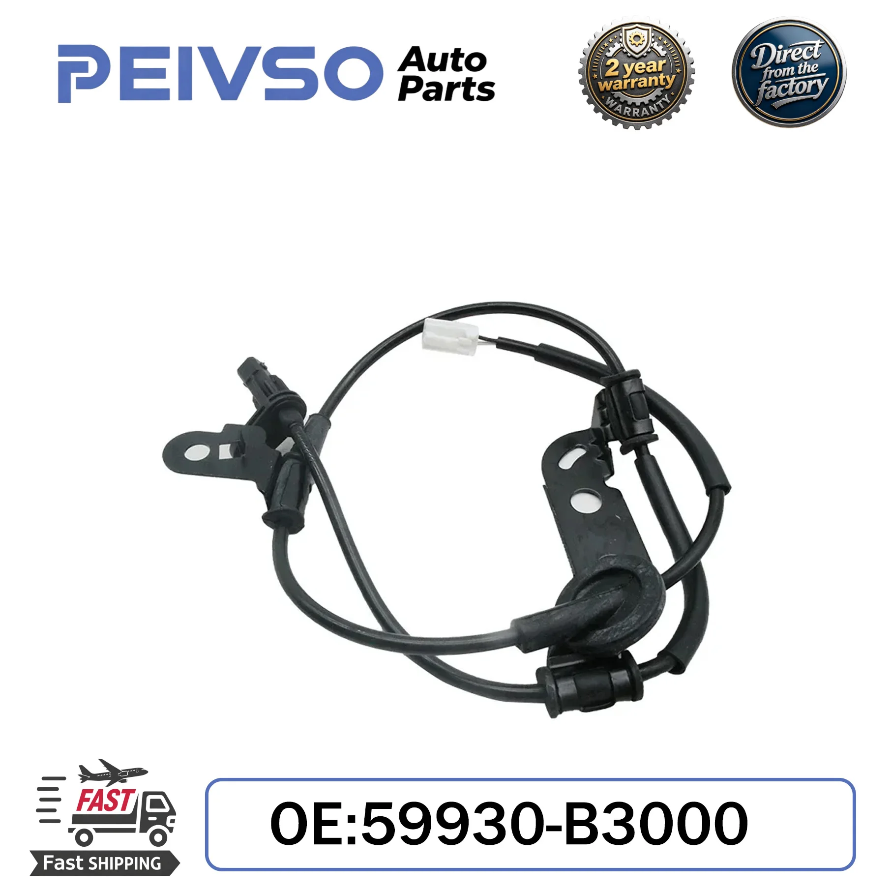 PEIVSO 59930-B3000 High-Quality New Rear Right ABS Wheel Speed Sensor For Hyundai Sonata Kia Mistra Auto Parts