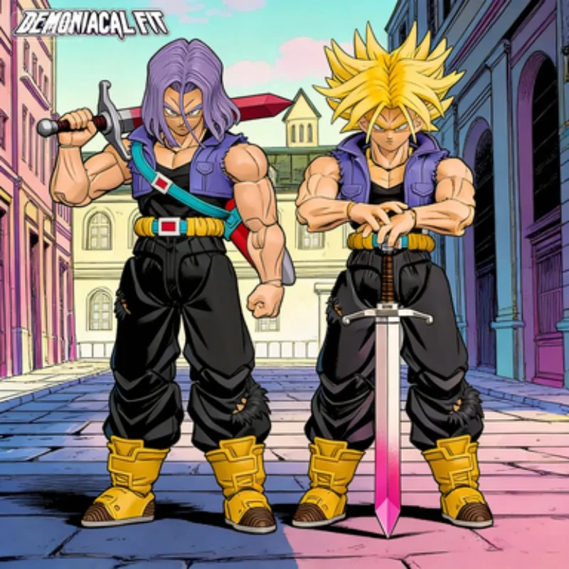 Figura de acción de Dragon Ball Z SHF Super Saiyan, Trunks, el niño del futuro, hijo del mañana, figuras de juguete