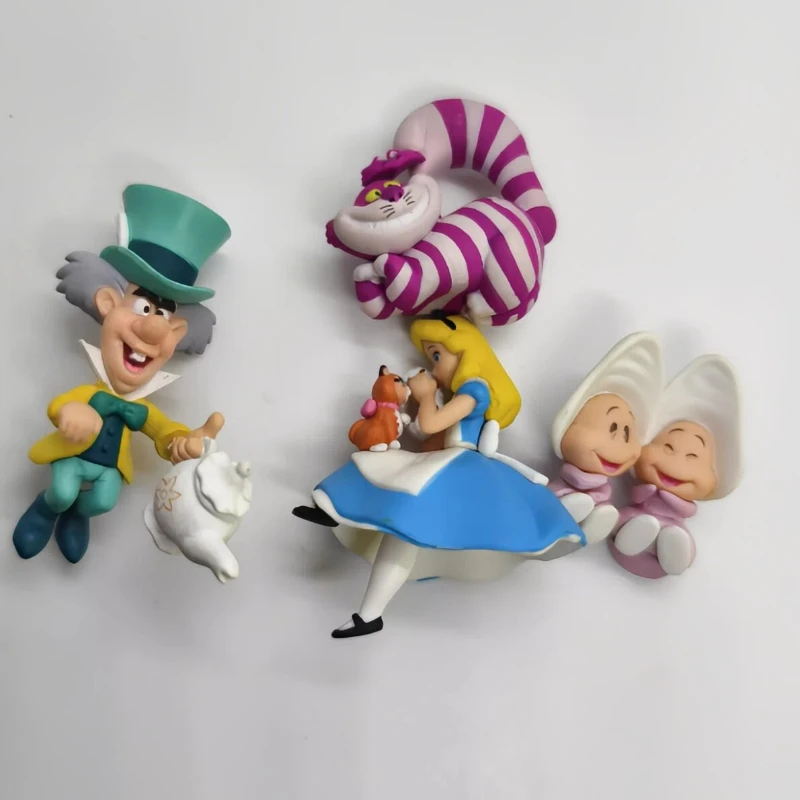 

Аниме-фигурки «Алиса в Стране чудес»: Чеширский кот, Белый кролик, Молодая устрица. Коллекционные фигурки, игрушки, украшения для рабочего стола, подарки-сюрпризы.