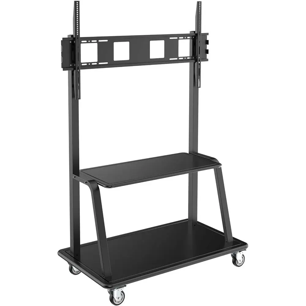 Mobile TV loor Stand Cart Height-Adjustable LCD 60-105" Display (S60105XXDD)