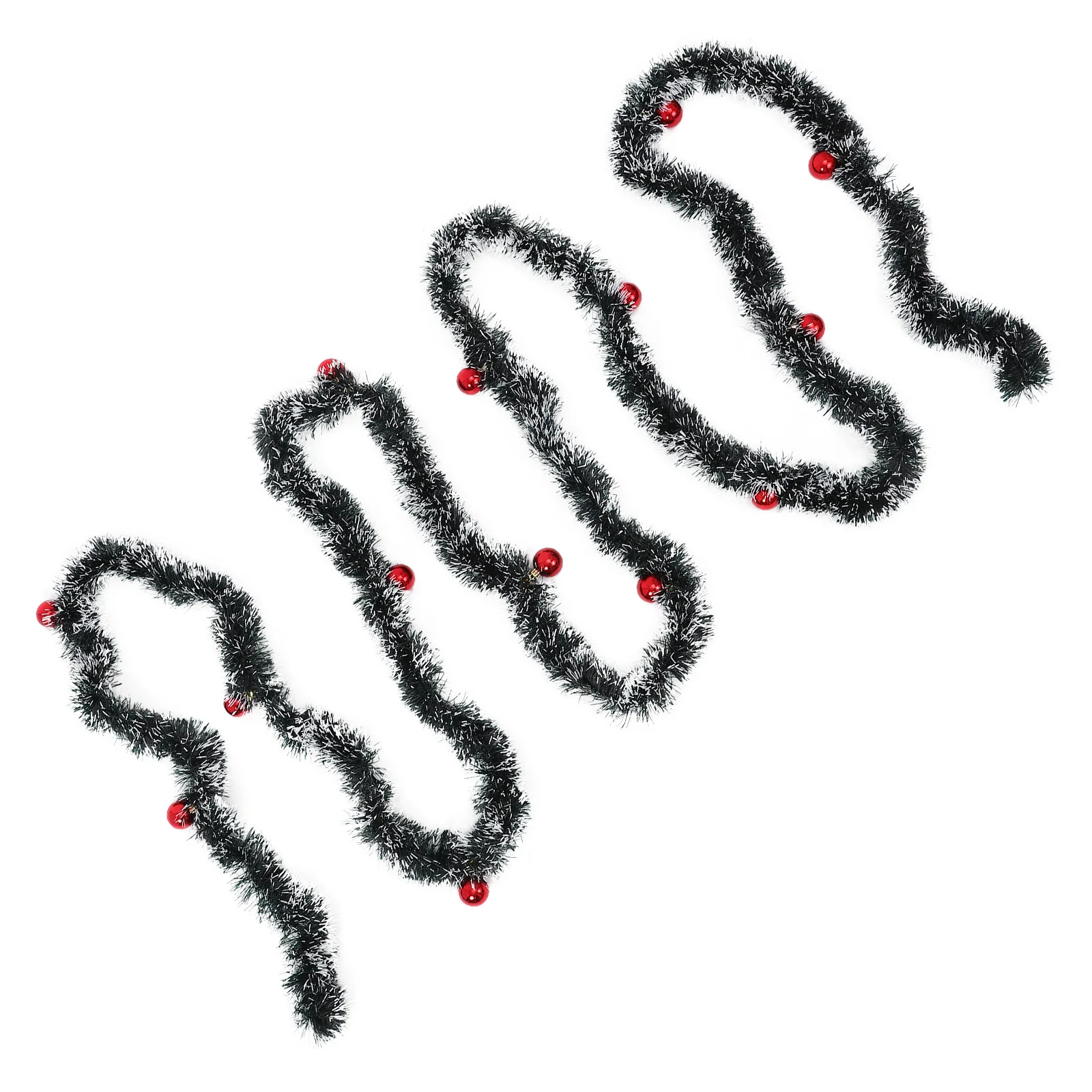 

Christmas Ball Garland Soft Bright Color Pc Iron Wire Classroom Decoration Xmas Party Supplies Hanging Garland