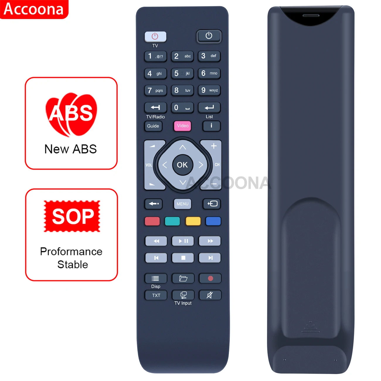 Mando a distancia RC2764531/01B RC2764529/02B para TATUNG Zigarette t-home, decodificador de TV