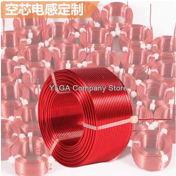 0mm6 크로스오버 에어 코어 인덕터 코일 맞춤형 오디오파일 오디오 크로스오버 자동차 오디오 크로스오버 인덕터 코일 2PCS