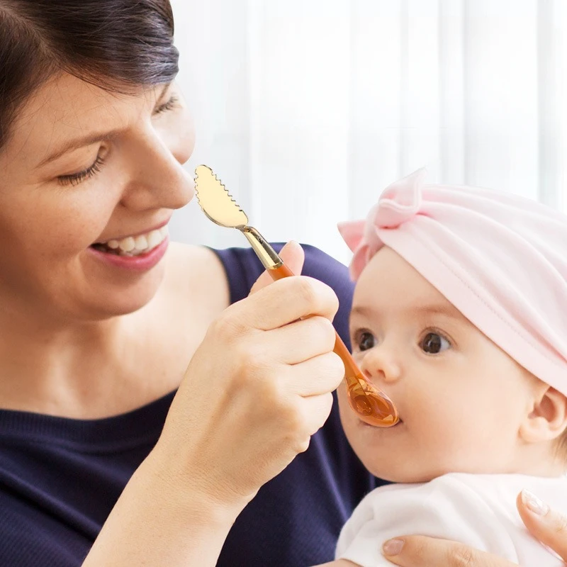 Grattoir alimentaire complémentaire pour fruits de bébé avec tête en plastique, utilisation pour les touristes