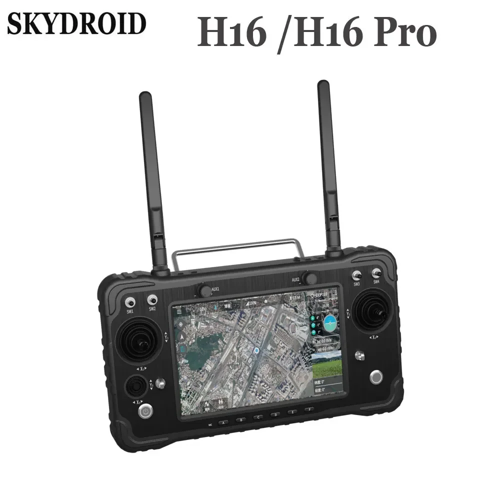 SKYDROID H16/H16Pro 2.4GHz 16CH FHSS 20KM 1080P Digital Video Data Transmission Telemetry Transmitter MIPI Camera R16 Receiver