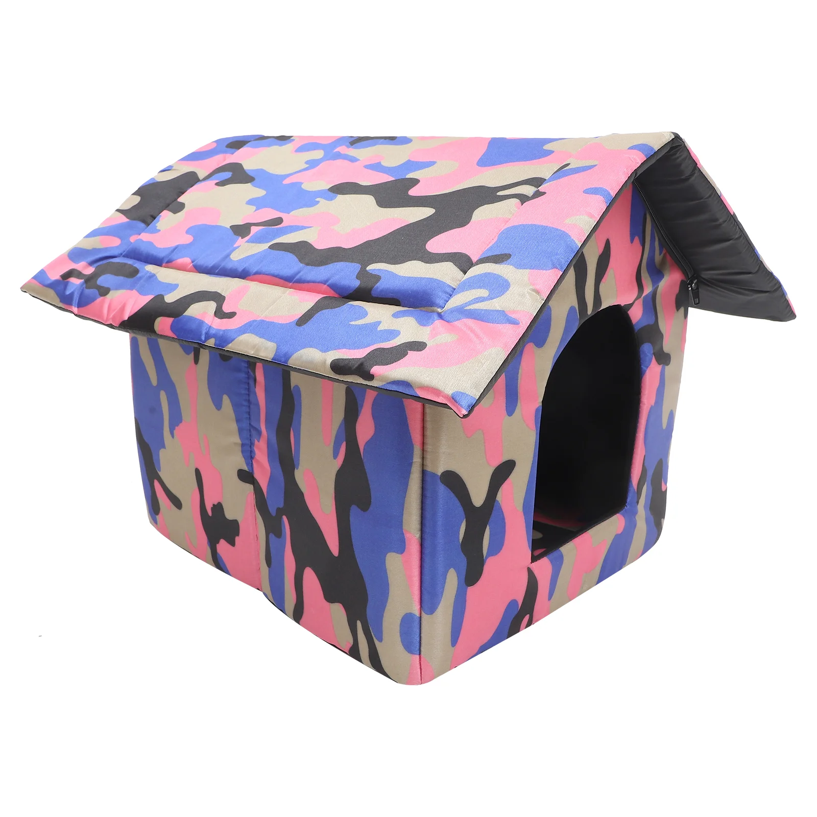 

Outdoor Cat Shelter Cats Bed Pet Sleeping Place House Weatherproof Winter Decorative Kitten for Dog Cloth Small Washable