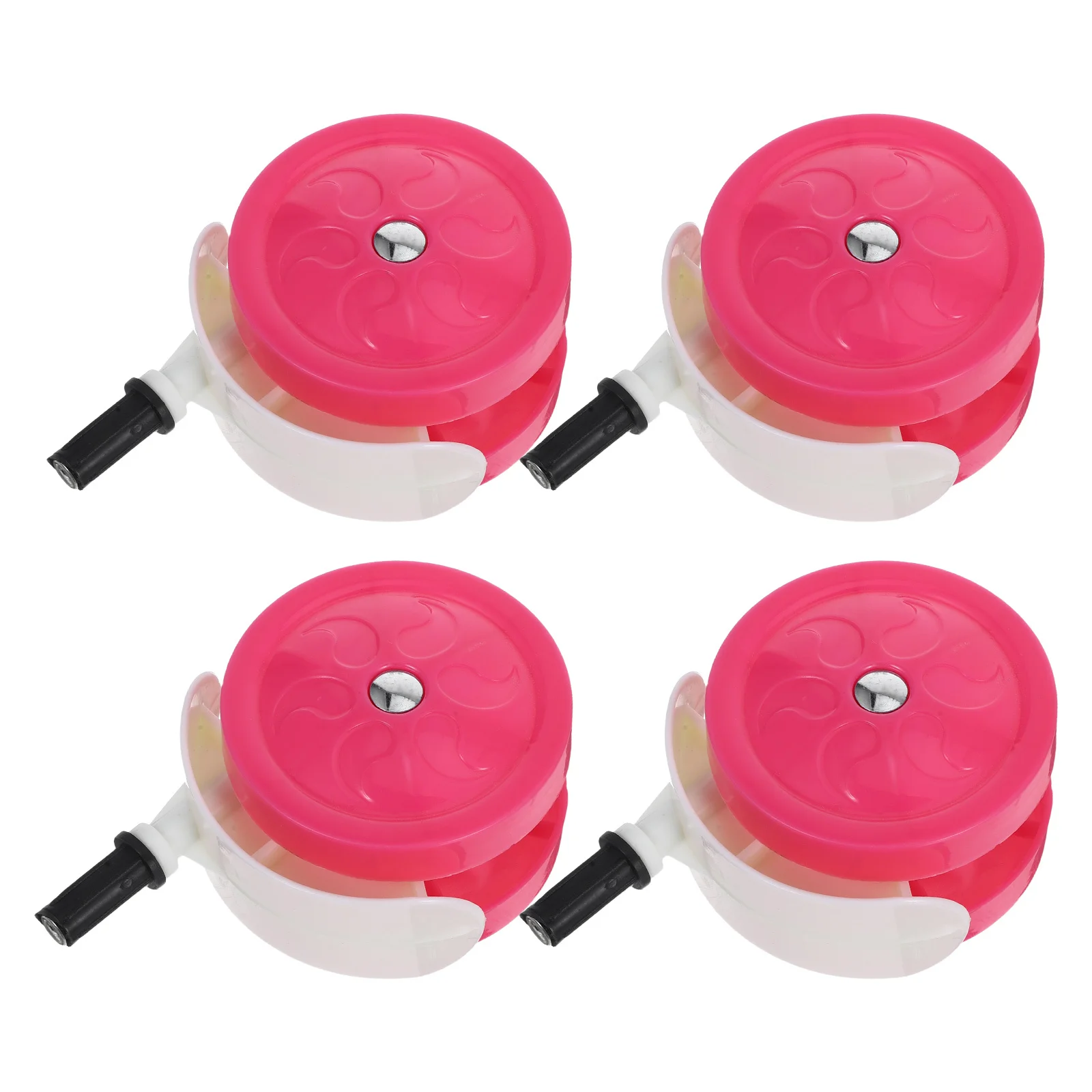 

4Pcs Walker Wheels Universal Plastic Replacement Stroller Wheel Set Quiet Smooth Running Walker Accessories