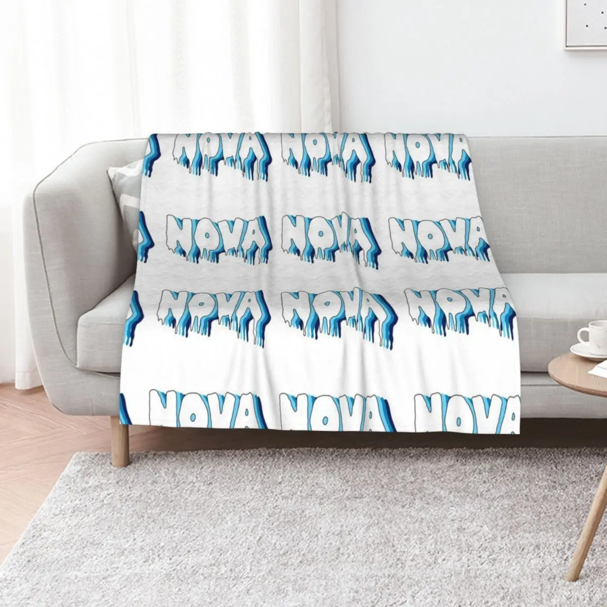 

Nova Drip Throw Blanket Thin Extra Large Throw Luxury Loose Blankets
