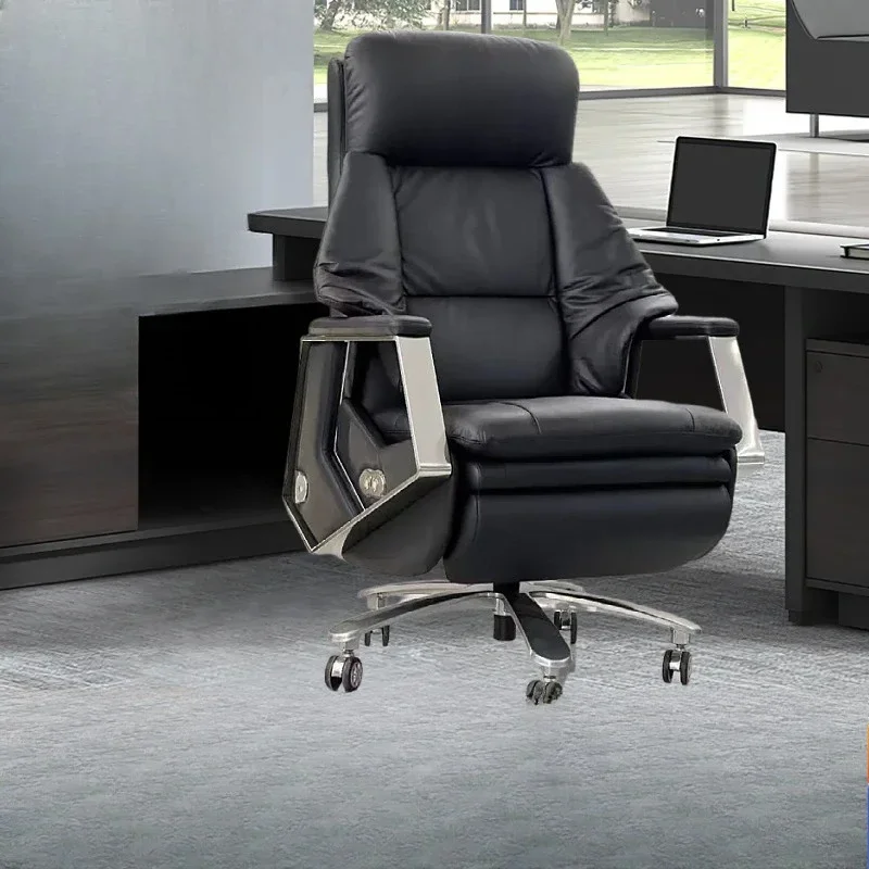 President's office is comfortable and sedentary, dual-purpose class chair, ergonomic electric massage