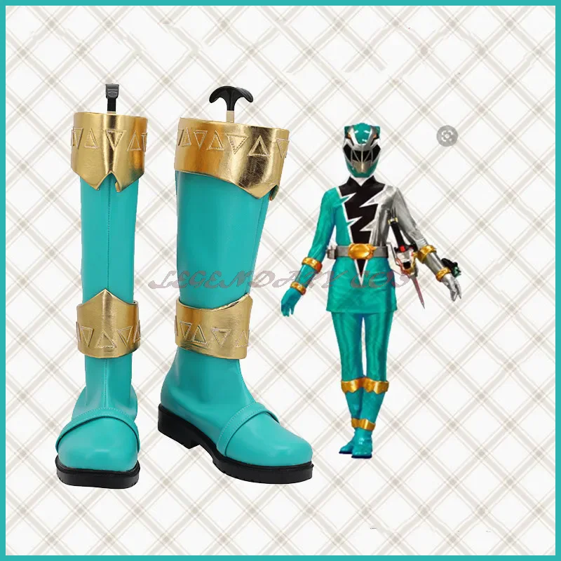 Kishiryu Sentai Ryusoulger Cosplay Shoes Boots Halloween Cosplay Prop Custom Made