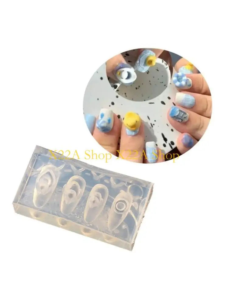 

Unique Silicone Art Molds Duck Resin Casting Mold for Women Decoration