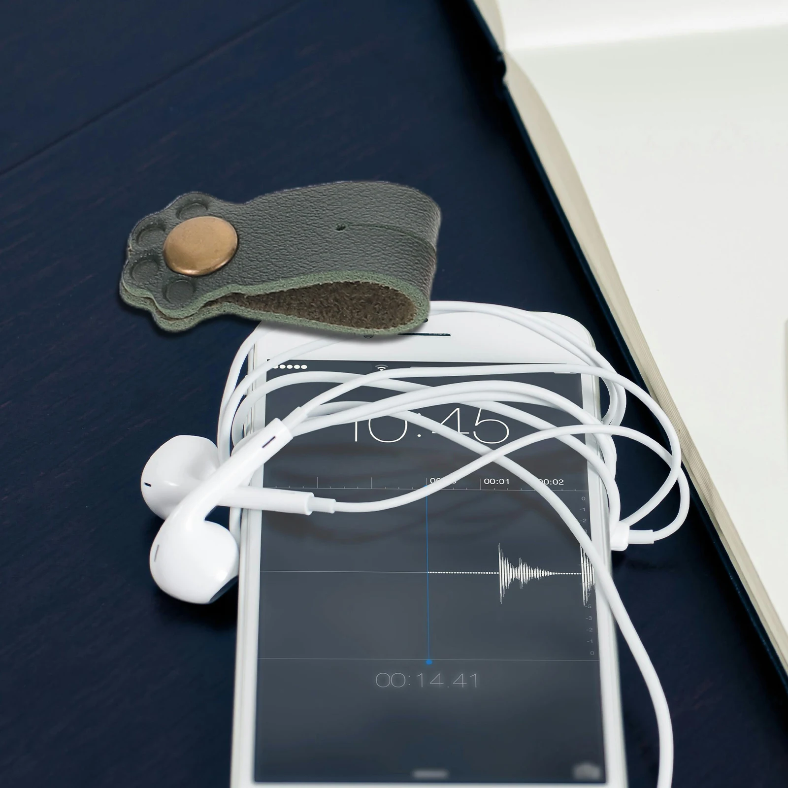 

5Pcs Cute Cat Paw PU Cable Wraps Earphone Cord Organizer Wire Keeper Tangle-Free Travel Cable Storage Data Cord Management