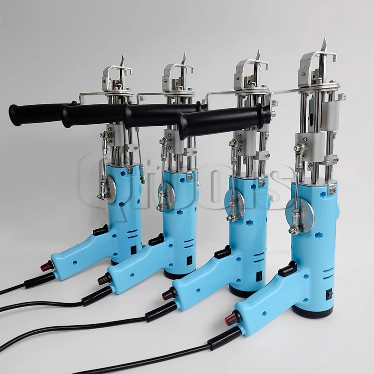 Carpet Tufting New Upgrade 2 in 1 Loop Cut Pile Electric Carpet Weaving Flocking Knitting Rug Gun