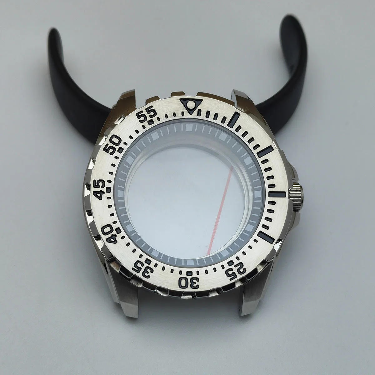 44mm nh35 case NH36 movement case watch sapphire accessories stainless steel case Customized dial sapphire glass